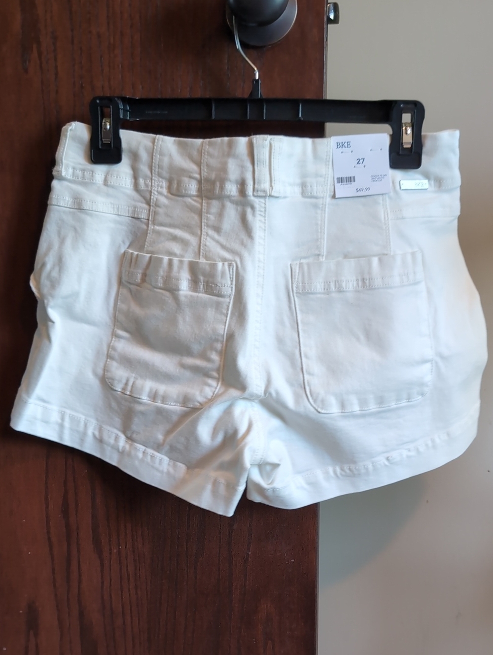 BKE White Denim Jean Shorts - Picture 2 of 4